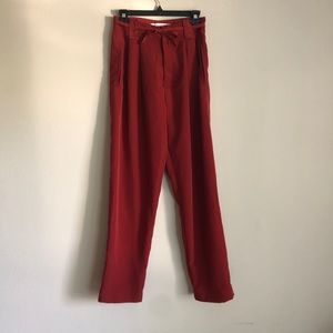 Charles Trousers | Burgundy Wine